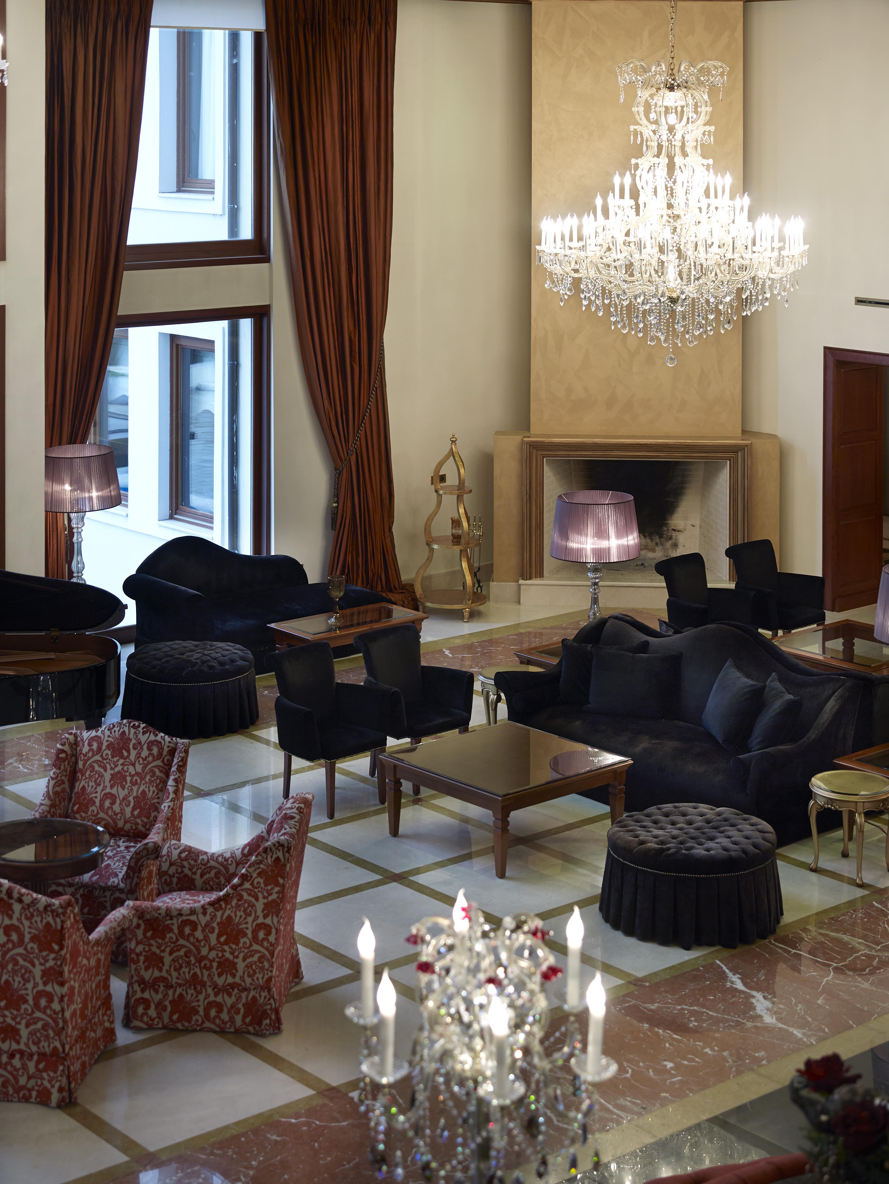 Grand Serai Congress And Spa Ioánnina Exteriér fotografie The lobby