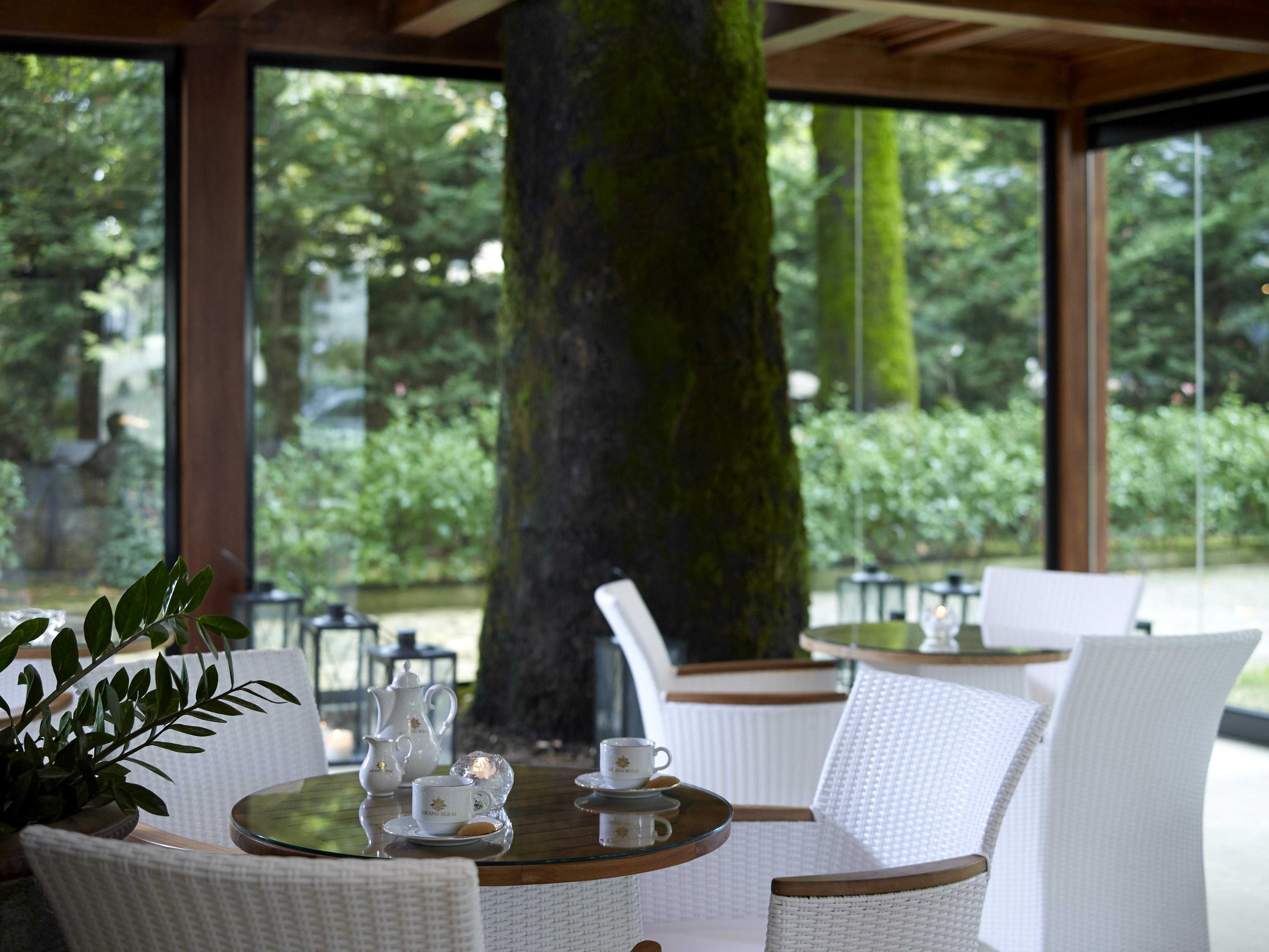 Grand Serai Congress And Spa Ioánnina Exteriér fotografie The restaurant