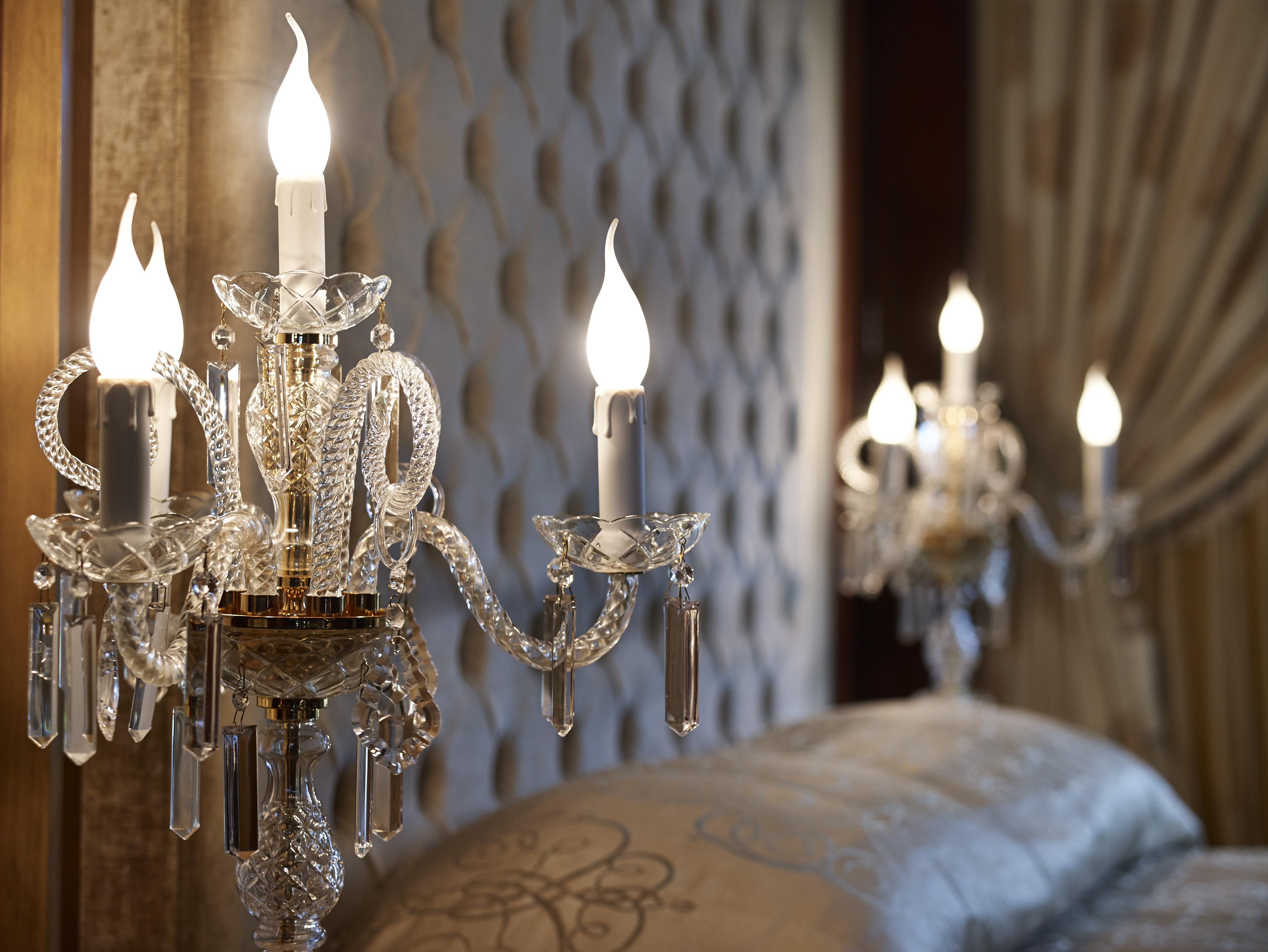 Grand Serai Congress And Spa Ioánnina Exteriér fotografie Wall lights